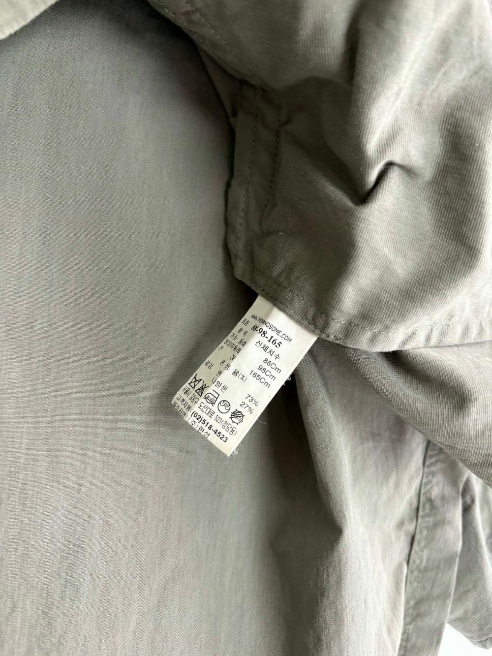 [82] SYSTEM Stand Collar Utility Jacket 6
