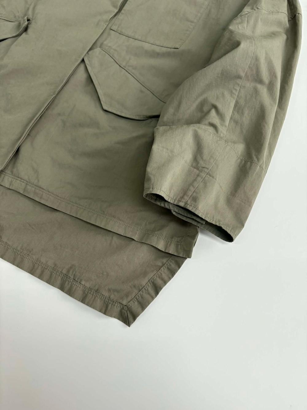 [82] SYSTEM Stand Collar Utility Jacket 9