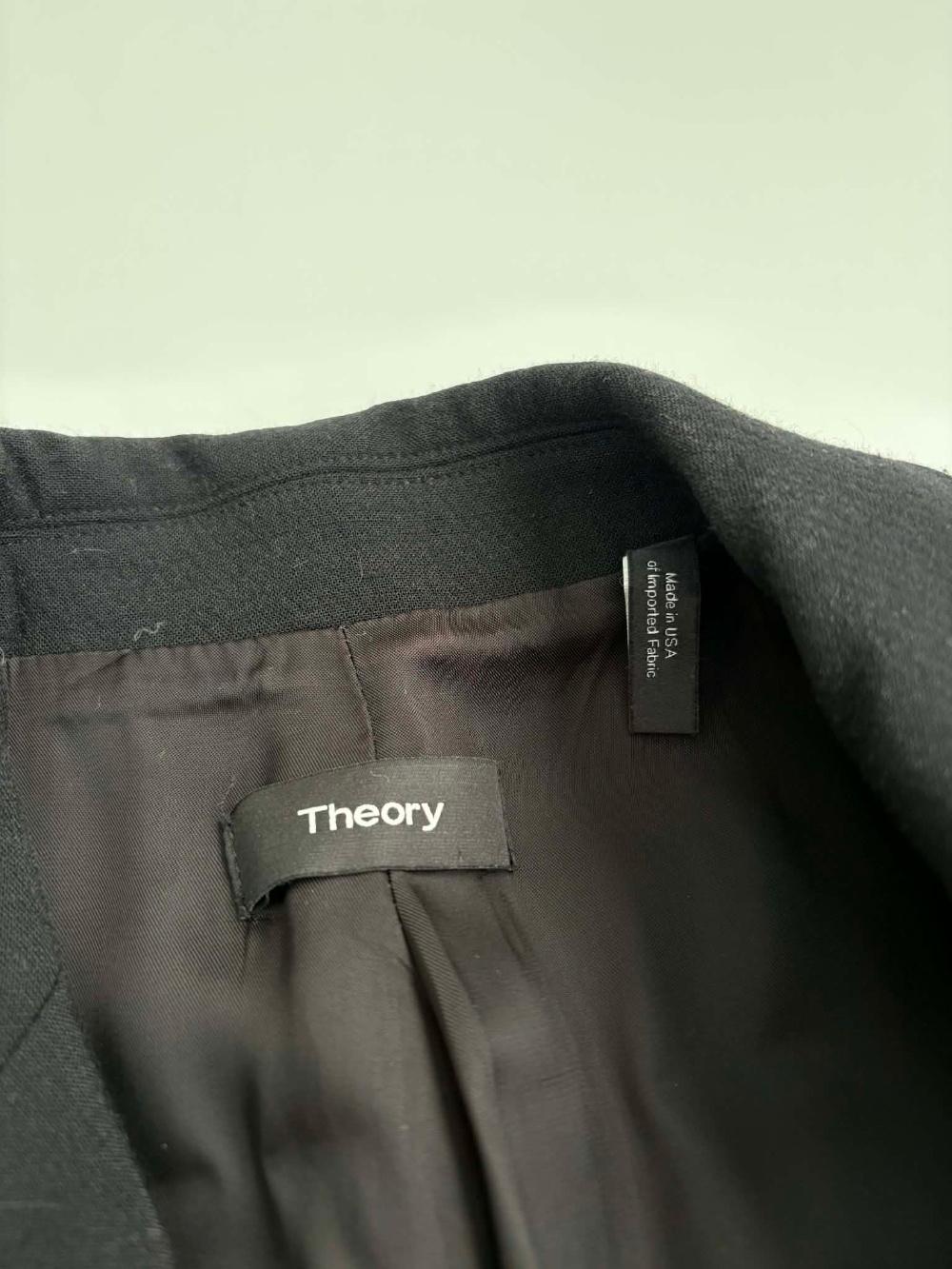 [4] Theory Black Tailored Blazer 6