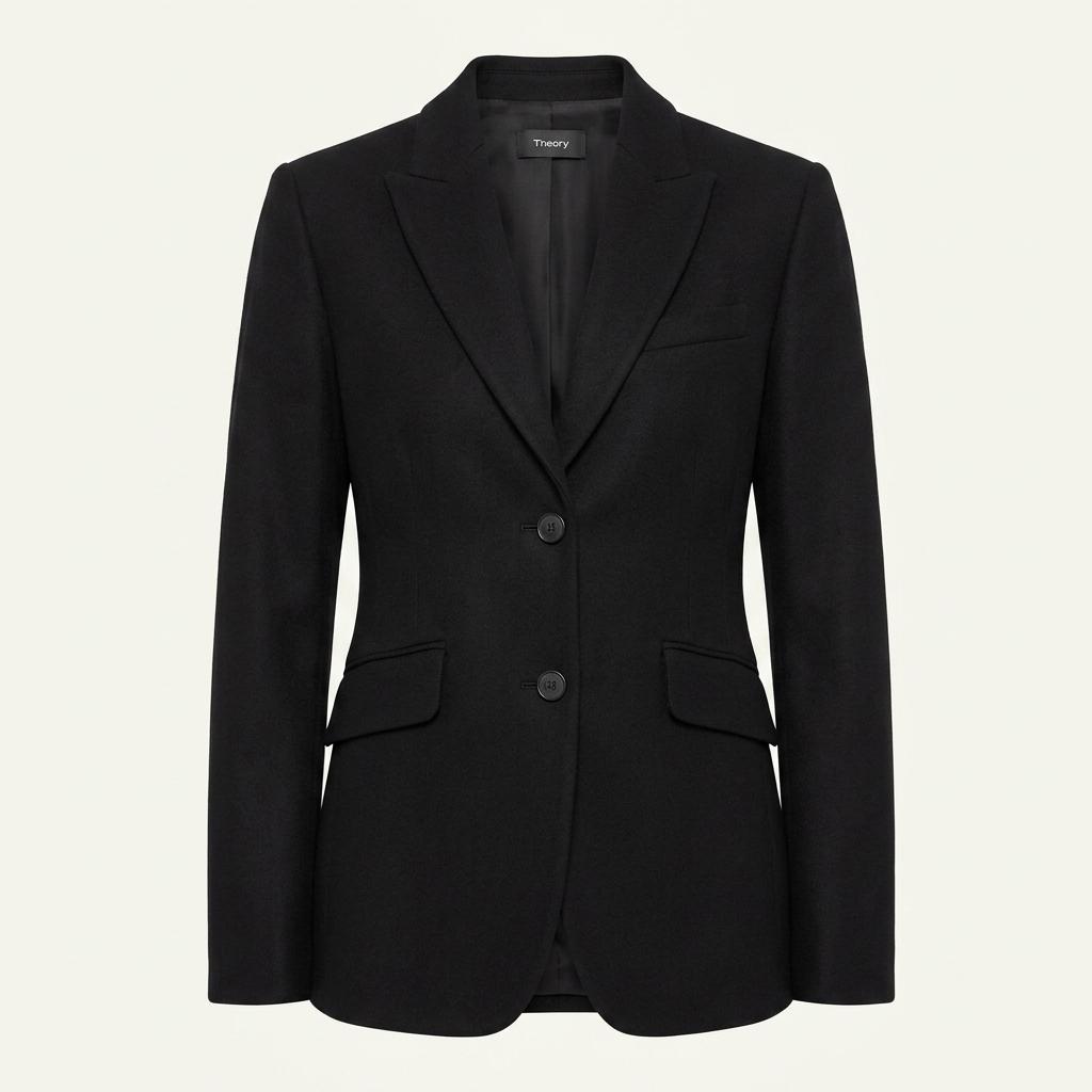 [4] Theory Black Tailored Blazer 1
