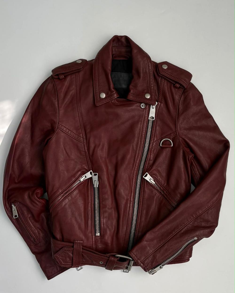 AllSaints Balpern Sheepskin Rider Jacket 2