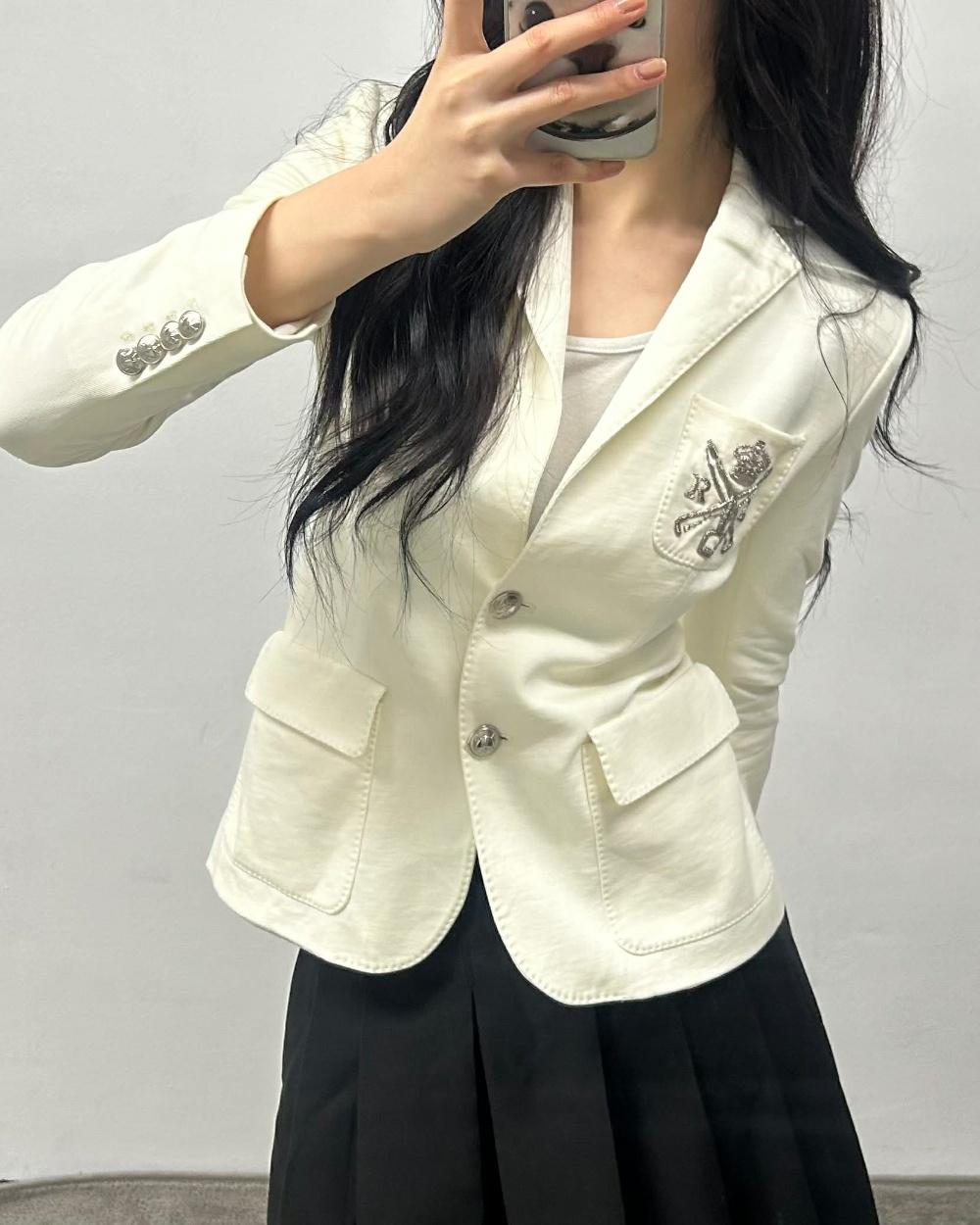 [2] RALPH LAUREN Crest Emblem Blazer 7