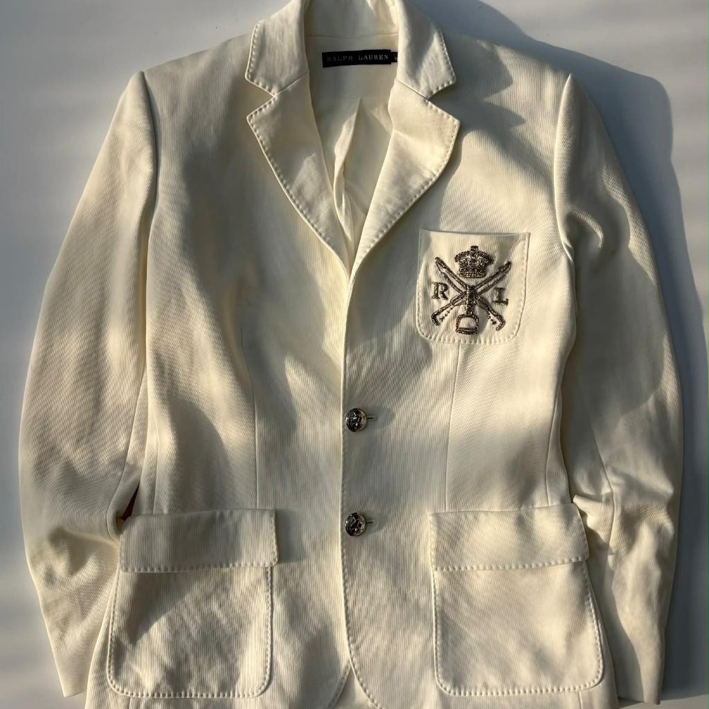 [2] RALPH LAUREN Crest Emblem Blazer 3
