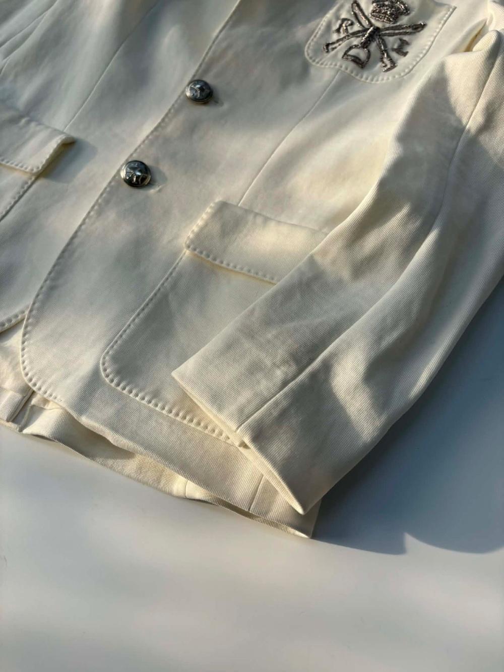 [2] RALPH LAUREN Crest Emblem Blazer 6