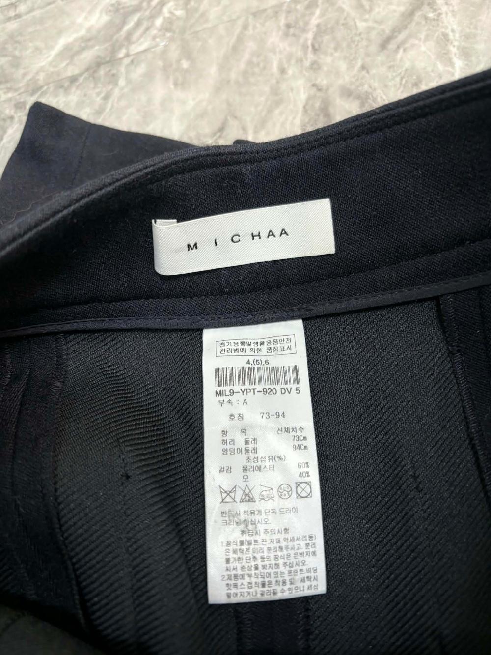 [M] MICHA Black Slacks Pants 3