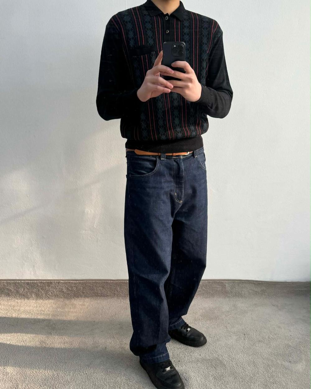 [95] Yves Saint Laurent Argyle Multi-Check Wool 3