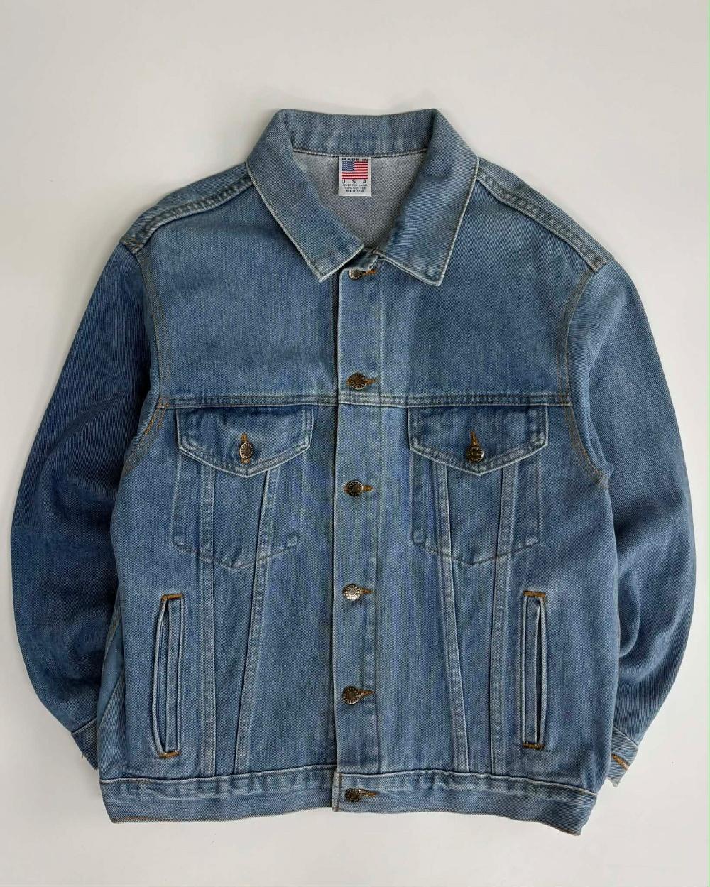 [M] American Vintage Denim Trucker Jacket 5