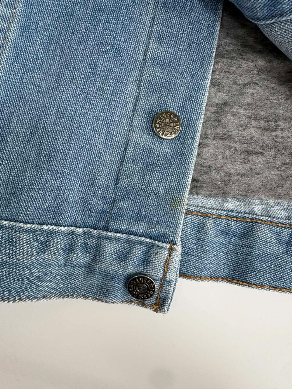 [M] American Vintage Denim Trucker Jacket 11