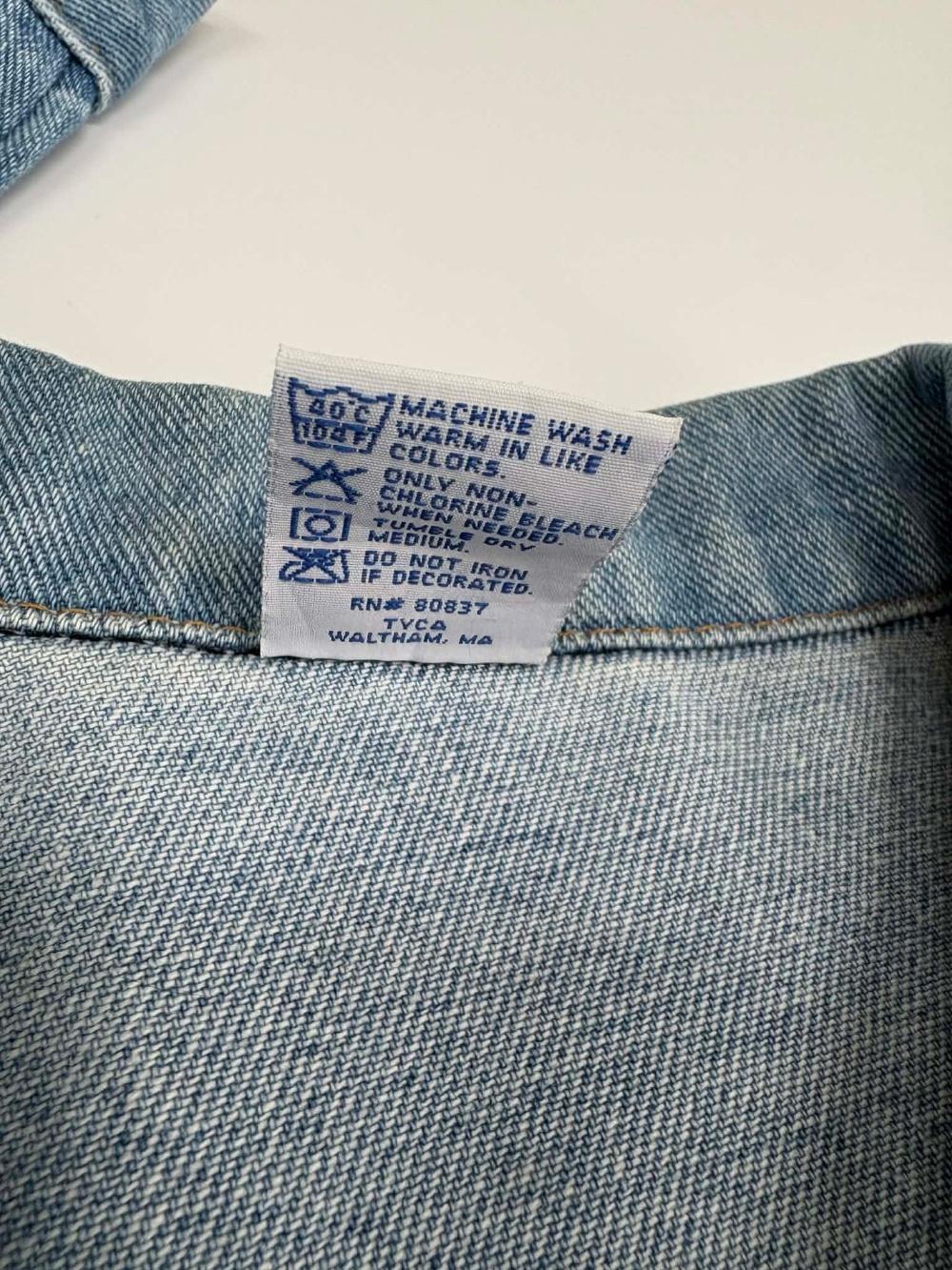 [M] American Vintage Denim Trucker Jacket 8