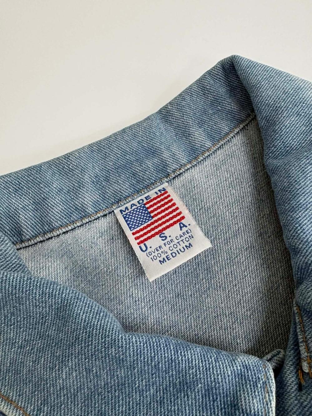 [M] American Vintage Denim Trucker Jacket 7