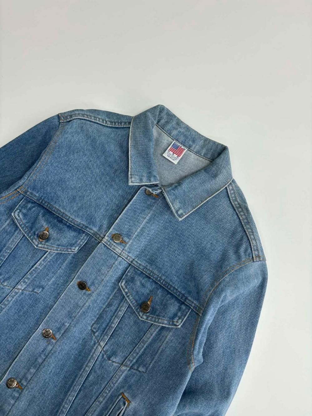 [M] American Vintage Denim Trucker Jacket 9