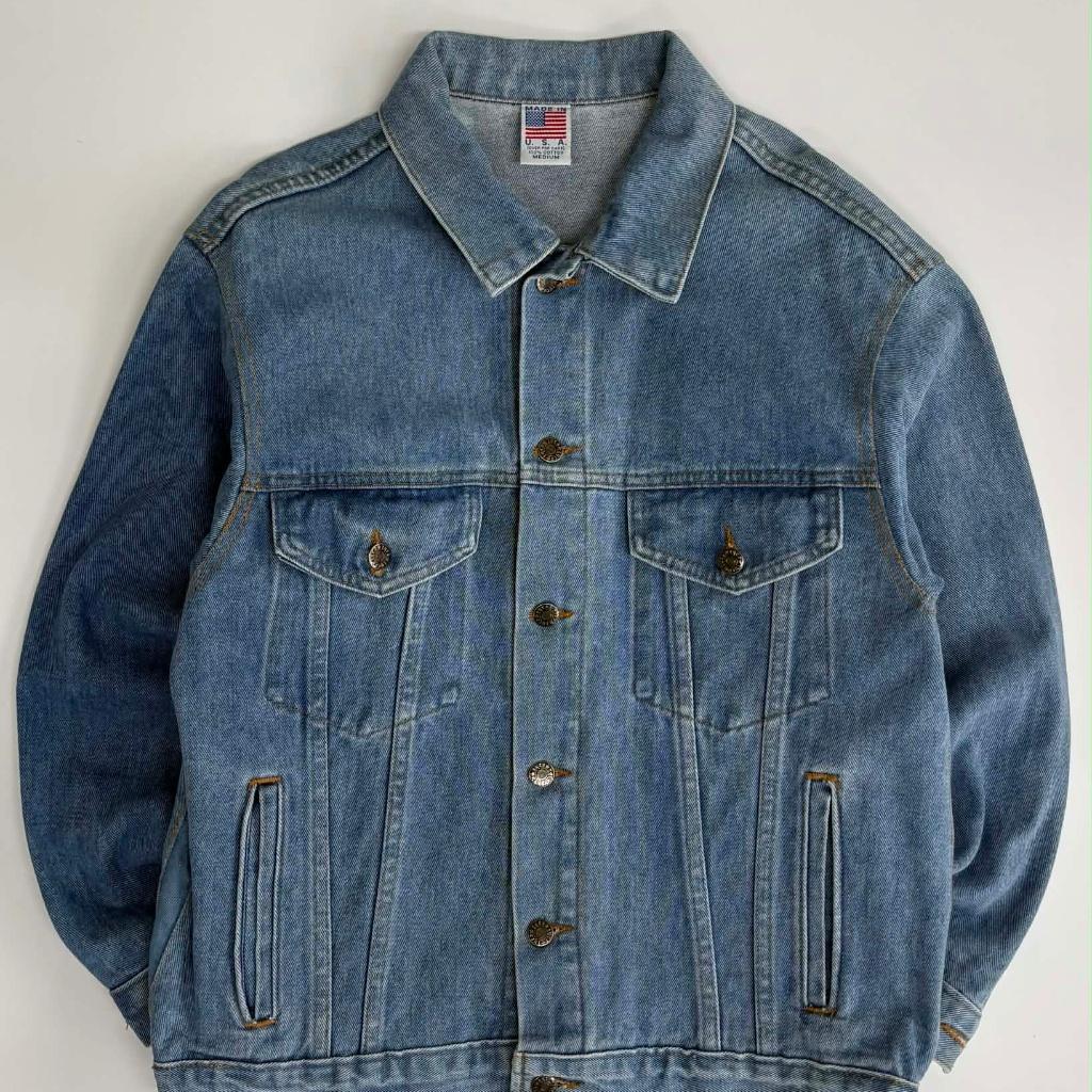 [M] American Vintage Denim Trucker Jacket 2