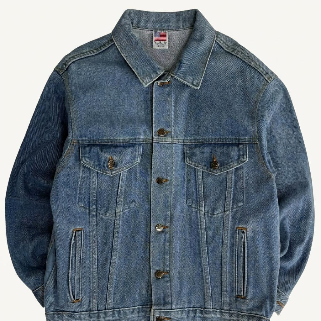 [M] American Vintage Denim Trucker Jacket 1