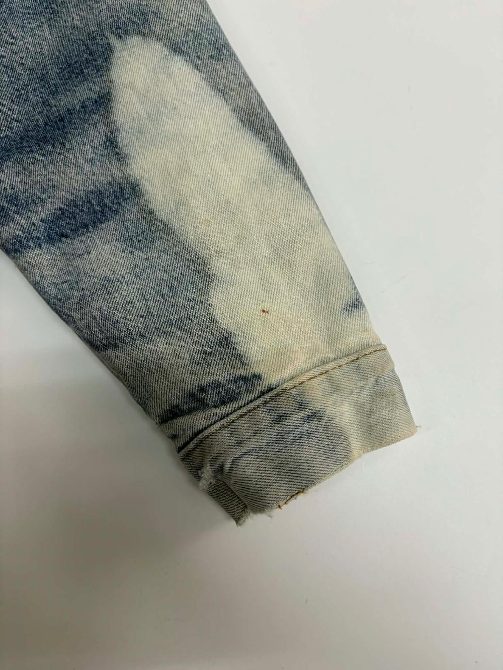 [44] 80s Levi's Sherpa Denim Trucker Jacket 11