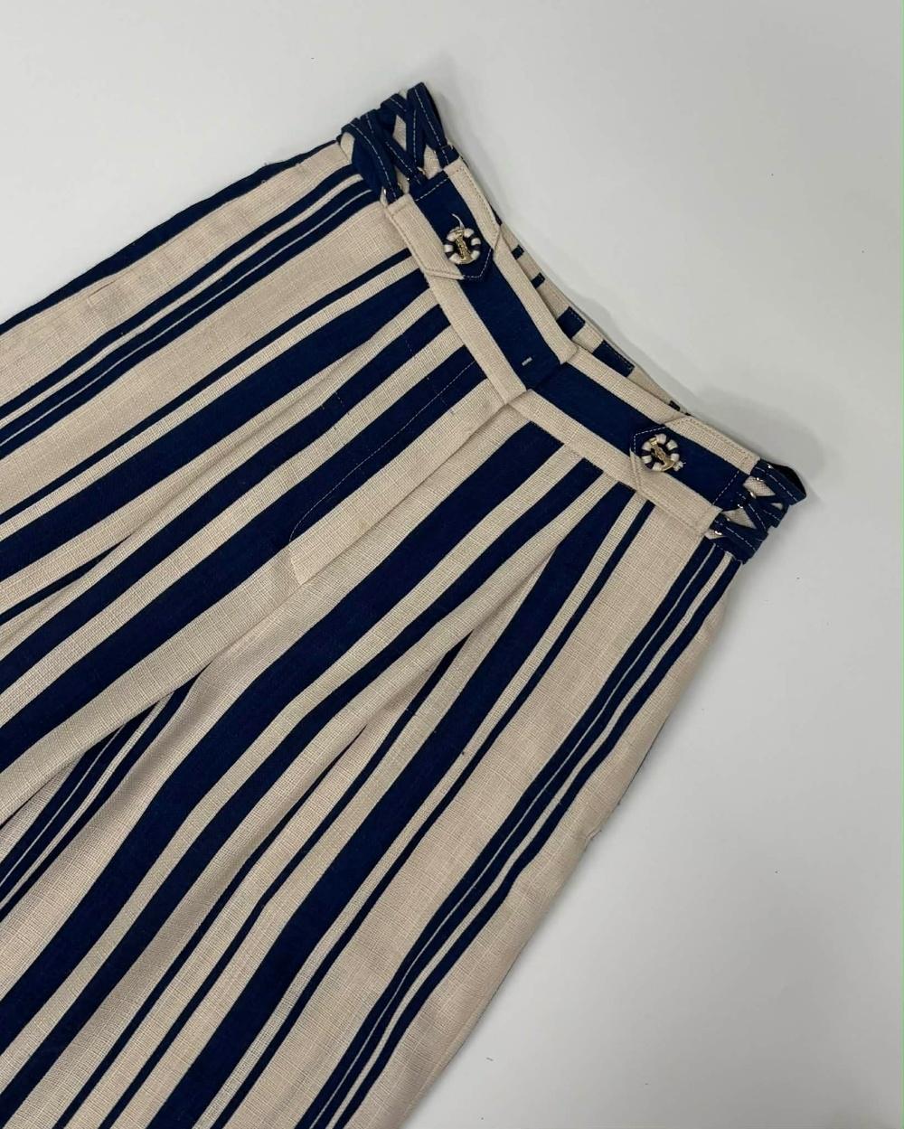 [O’2nd Stripe Wide Pants] 6