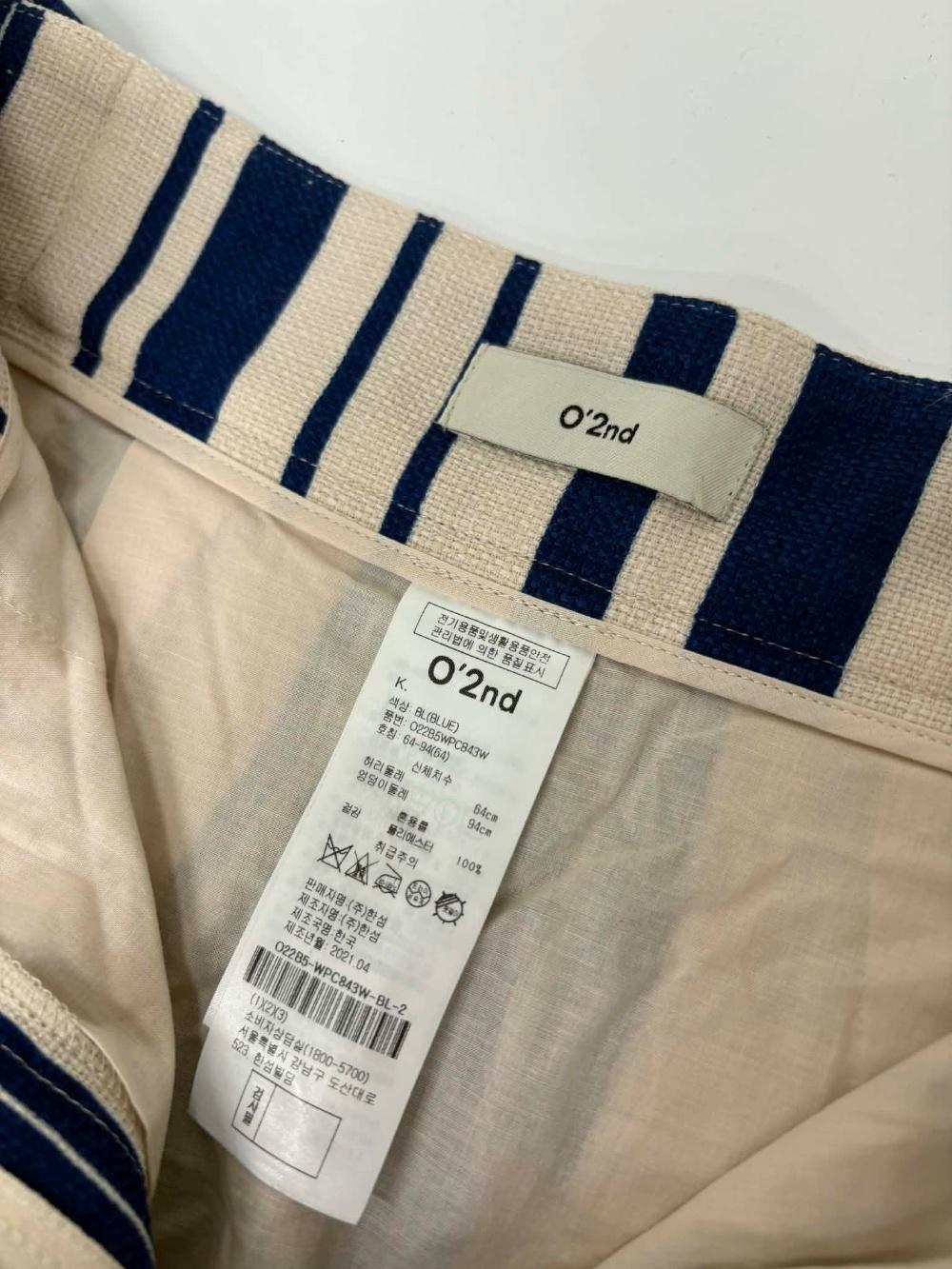 [O’2nd Stripe Wide Pants] 4