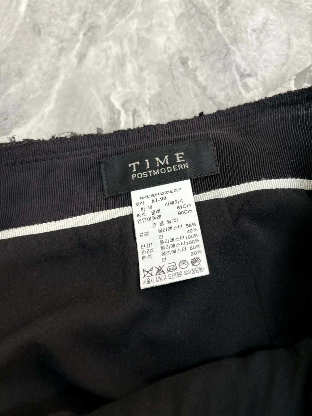 [55/66] Handsome TIME 2020 Tweed Long Skirt 5