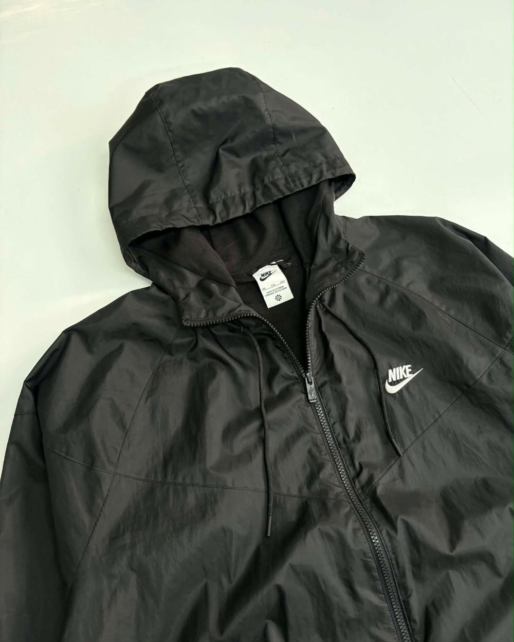 [XXL] NIKE BLACK NSW HOODED WINDBREAKER JACKET 7