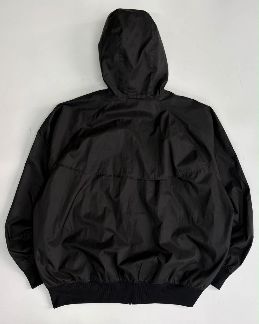 [XXL] NIKE BLACK NSW HOODED WINDBREAKER JACKET 4