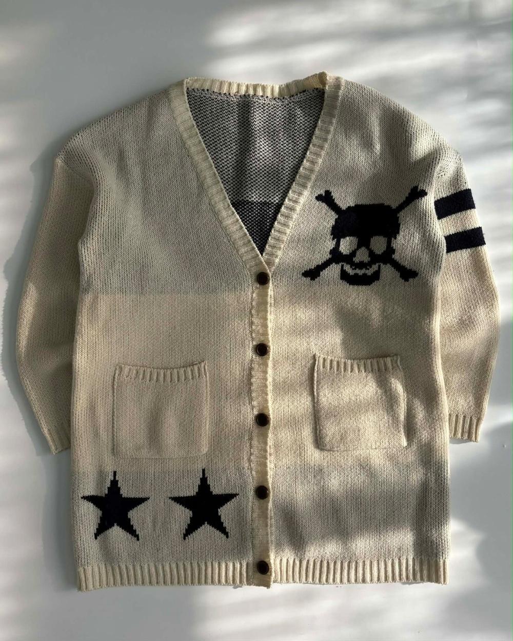 Japanese brand bondage wool knit cardigan 2