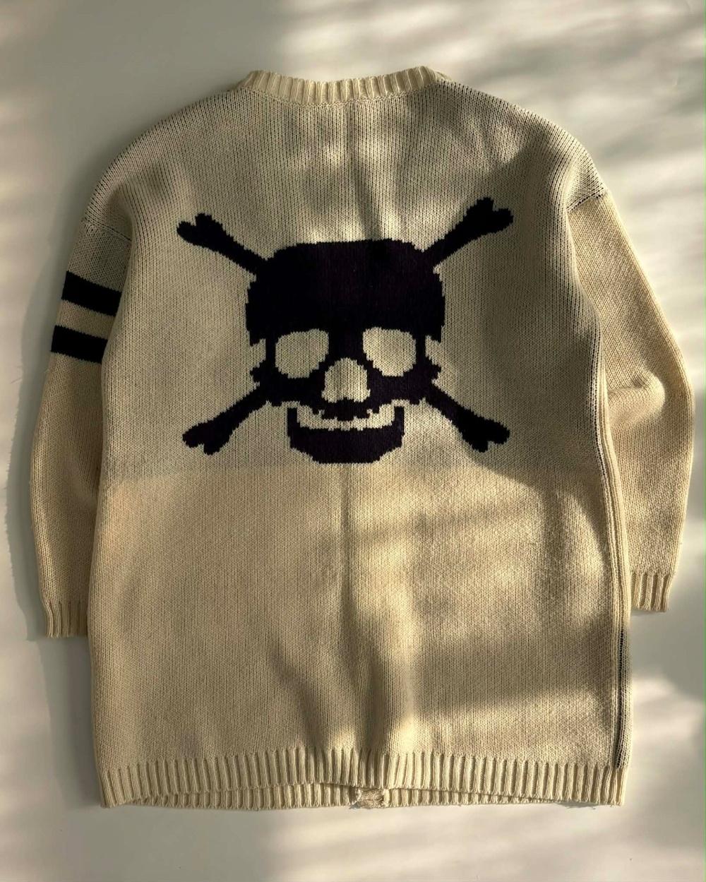 Japanese brand bondage wool knit cardigan 3