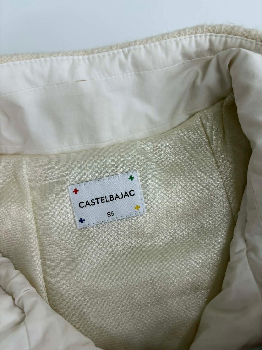 [85] Castelbajac wool cashmere down knit padded 4