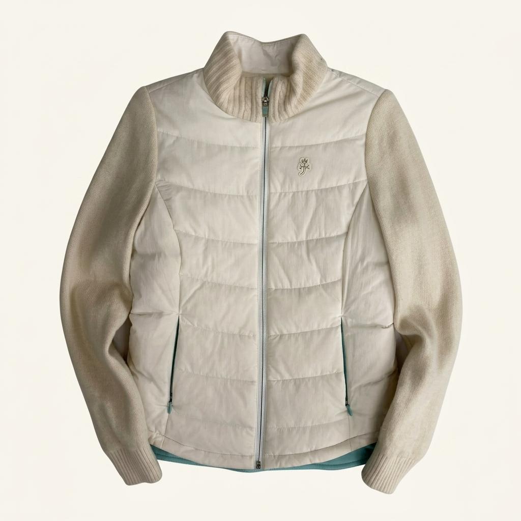 [85] Castelbajac wool cashmere down knit padded 1
