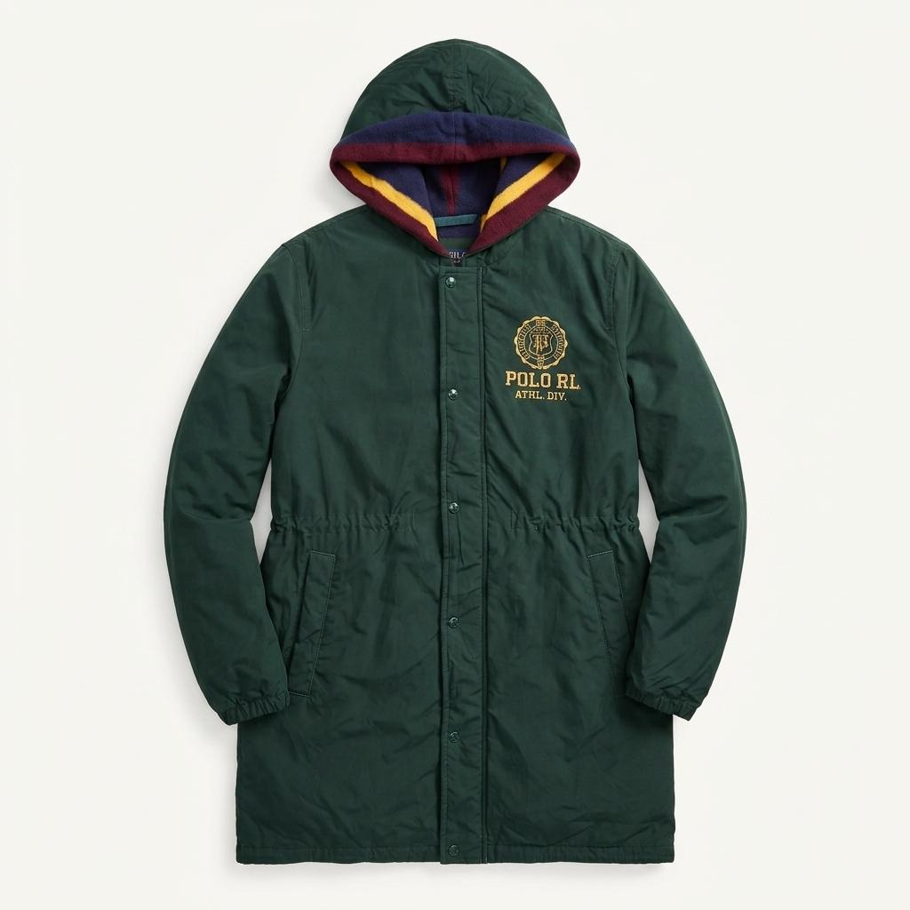 Polo Ralph Lauren Twill Mesh Long Parka 1