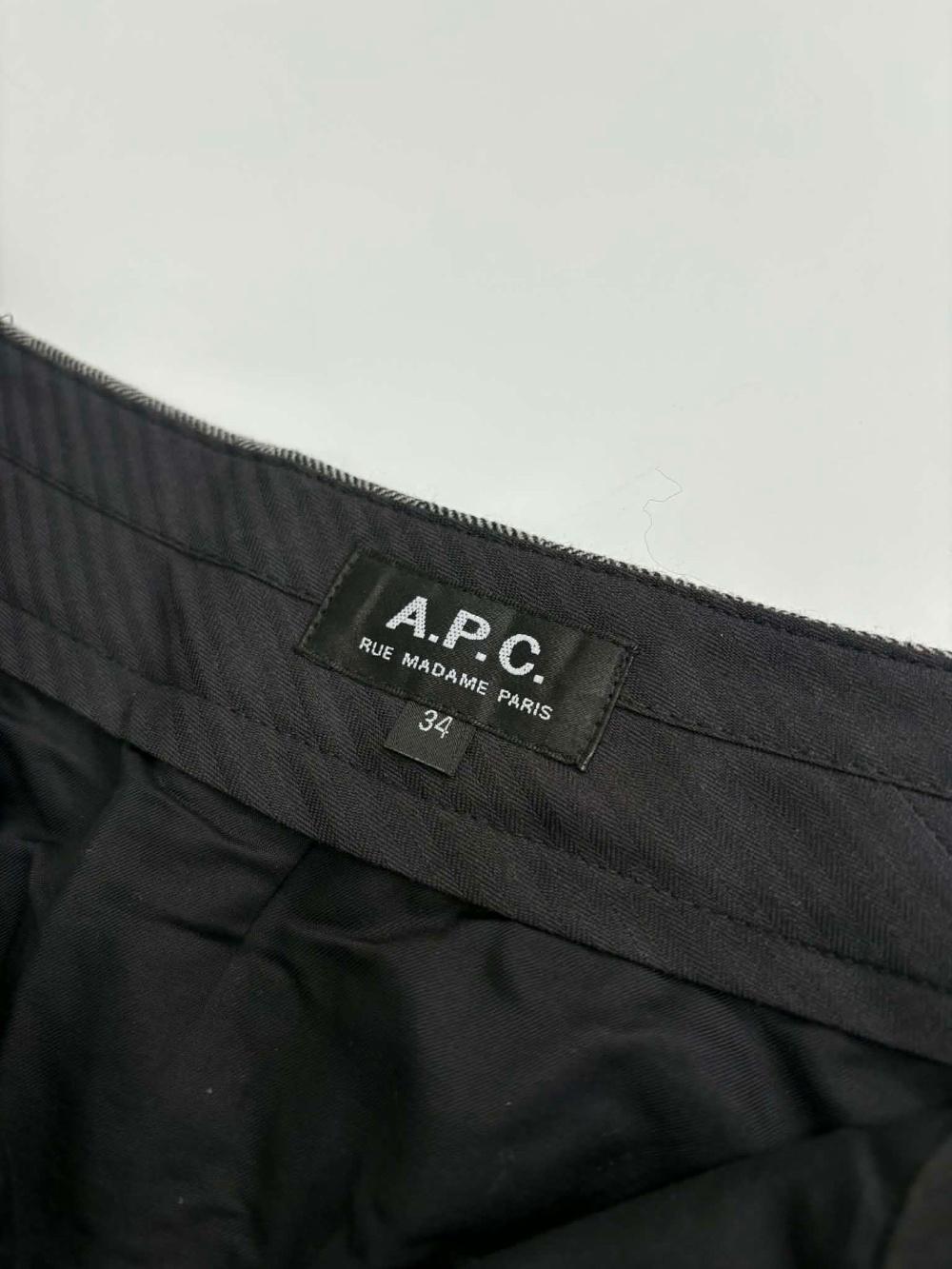 [34] A.P.C. Rayon Wool Long Skirt 5