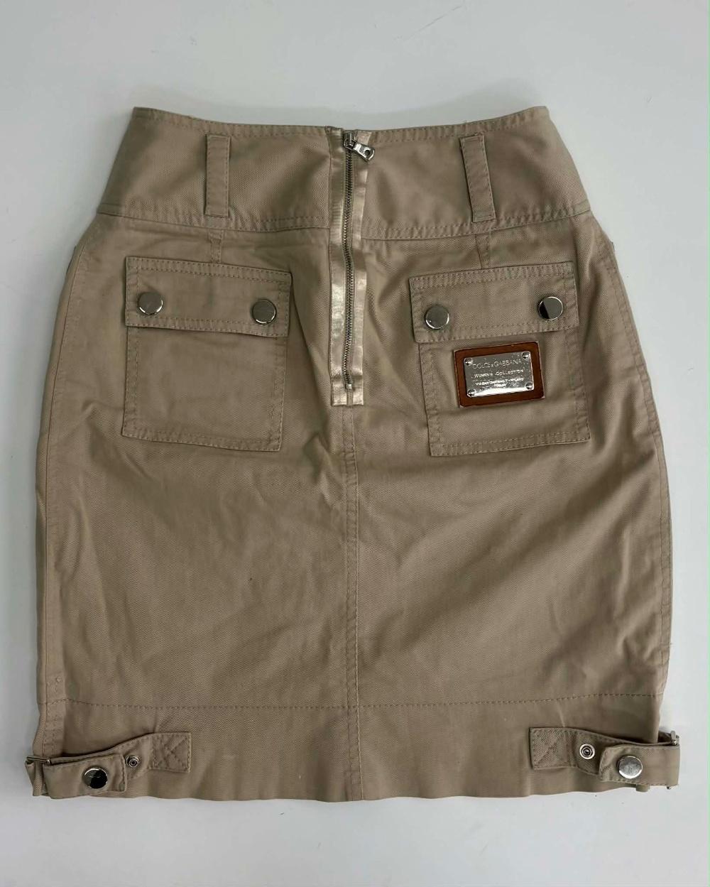 [44/55] Dolce & Gabbana Utility Cargo Mini Skirt 3