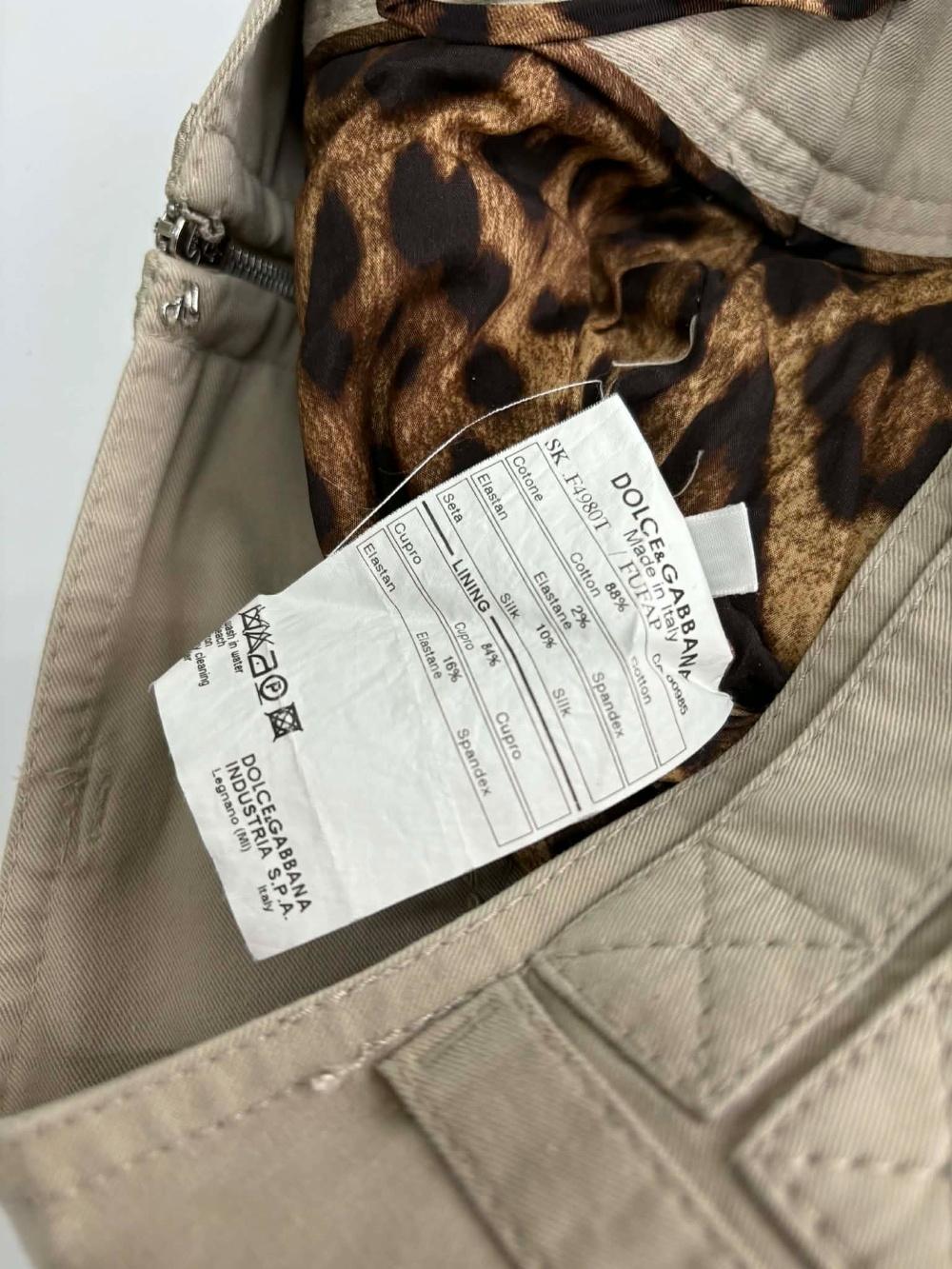 [44/55] Dolce & Gabbana Utility Cargo Mini Skirt 5