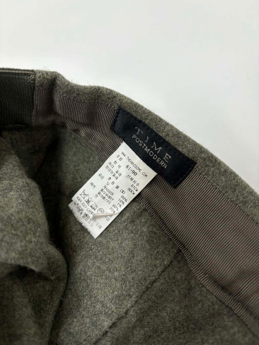 [55/66] Handsome TIME Post Modern Wool Pants 3