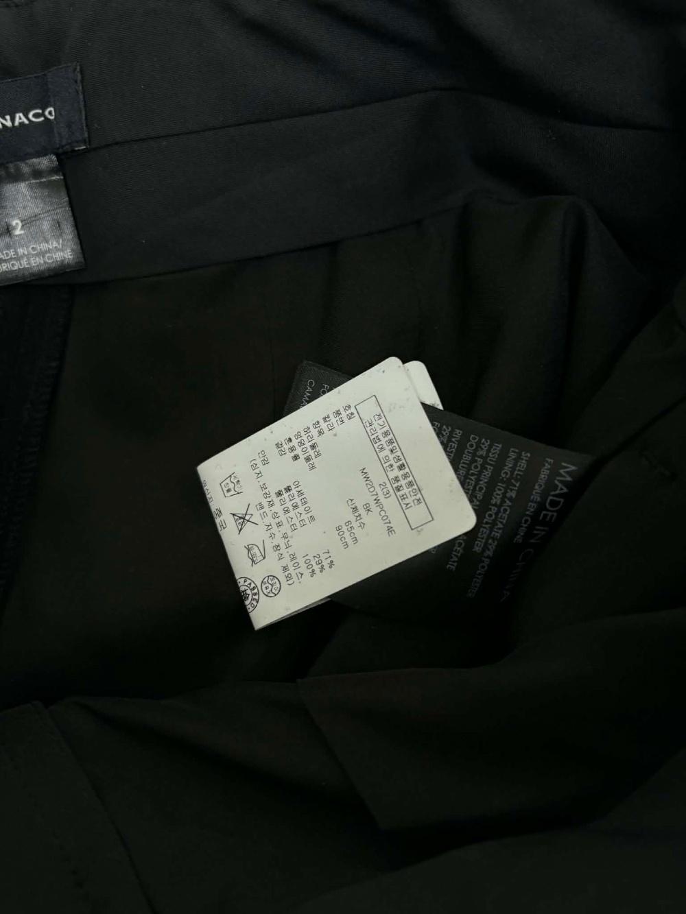 [2] CLUB MONACO Black Slacks Pants 5