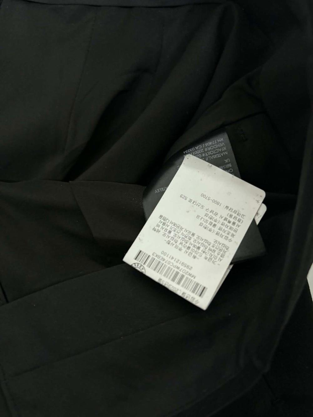 [2] CLUB MONACO Black Slacks Pants 4