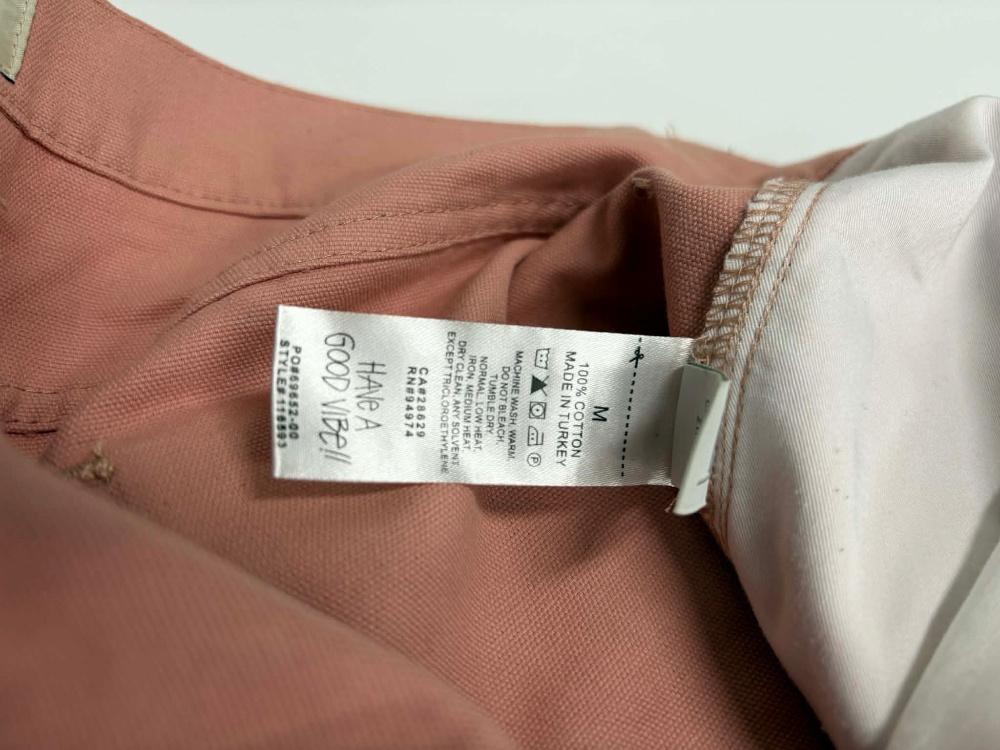 [M] Stussy 00s double knee Work Pants Dusty Pink 4