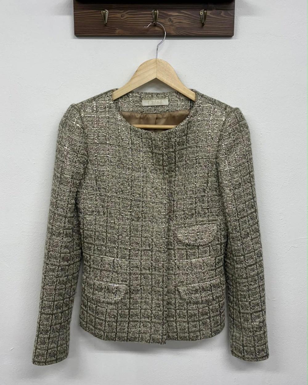 Chloe tweed jacket 5
