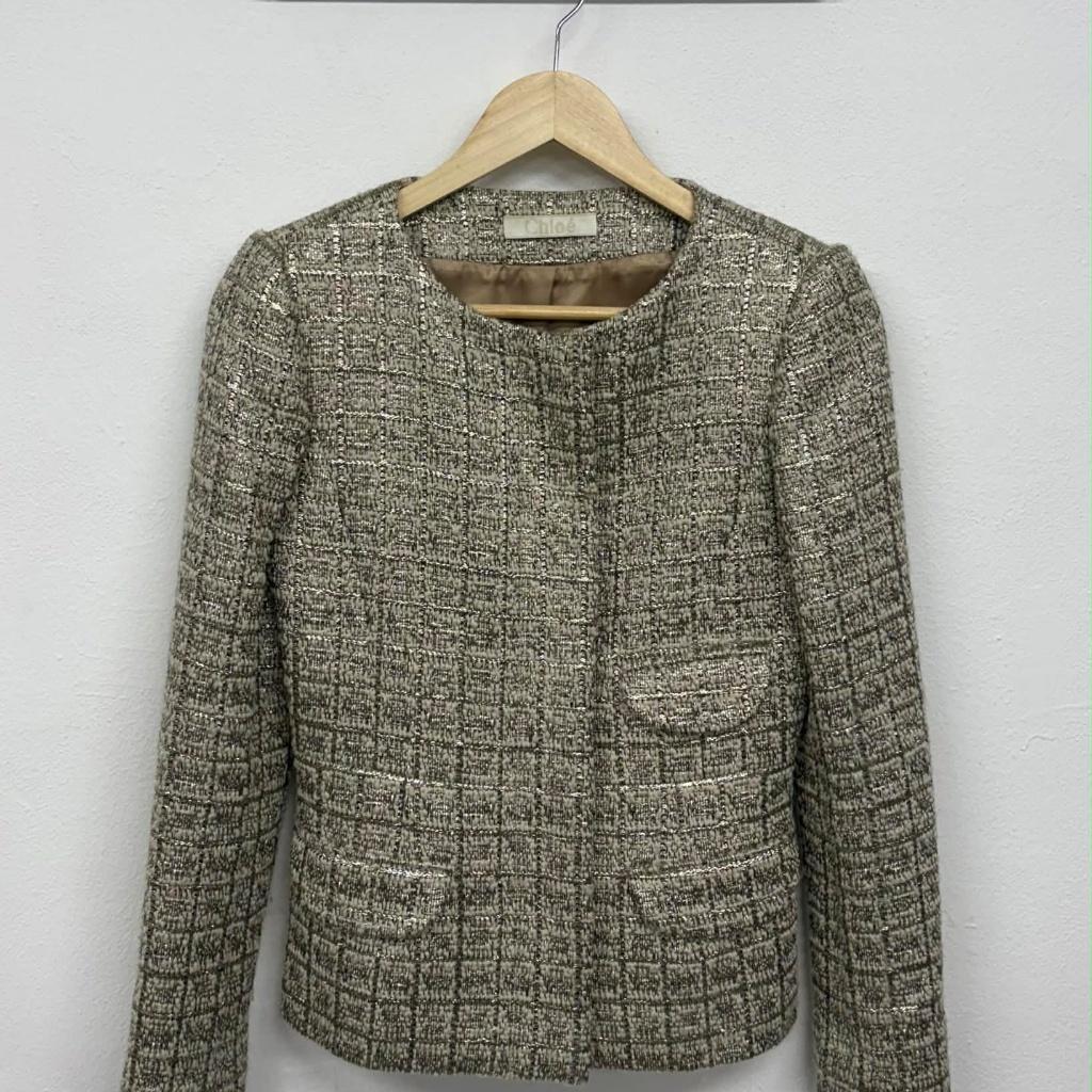 Chloe tweed jacket 3