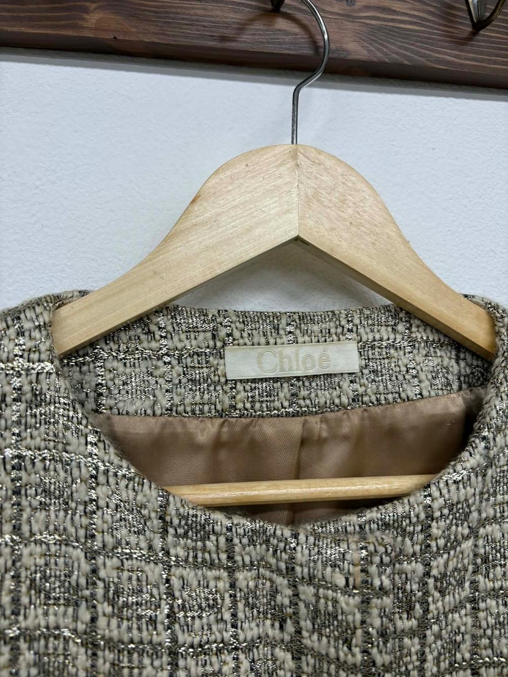 Chloe tweed jacket 7