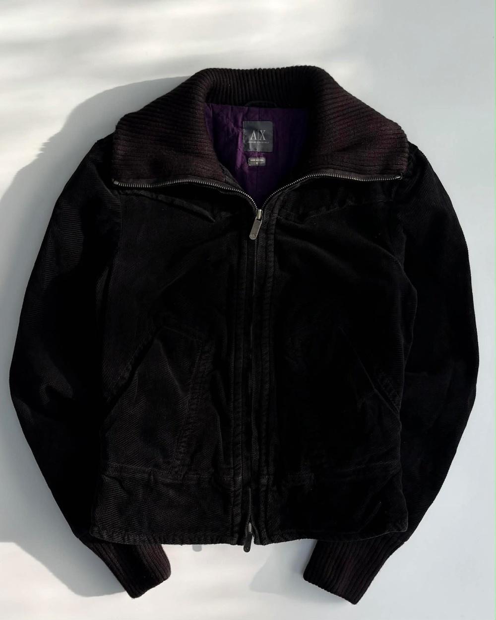 [S] Armani Exchange Corduroy Quilted High Neck 4