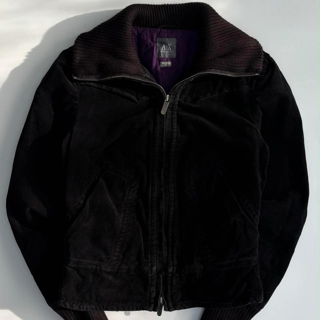 [S] Armani Exchange Corduroy Quilted High Neck 2