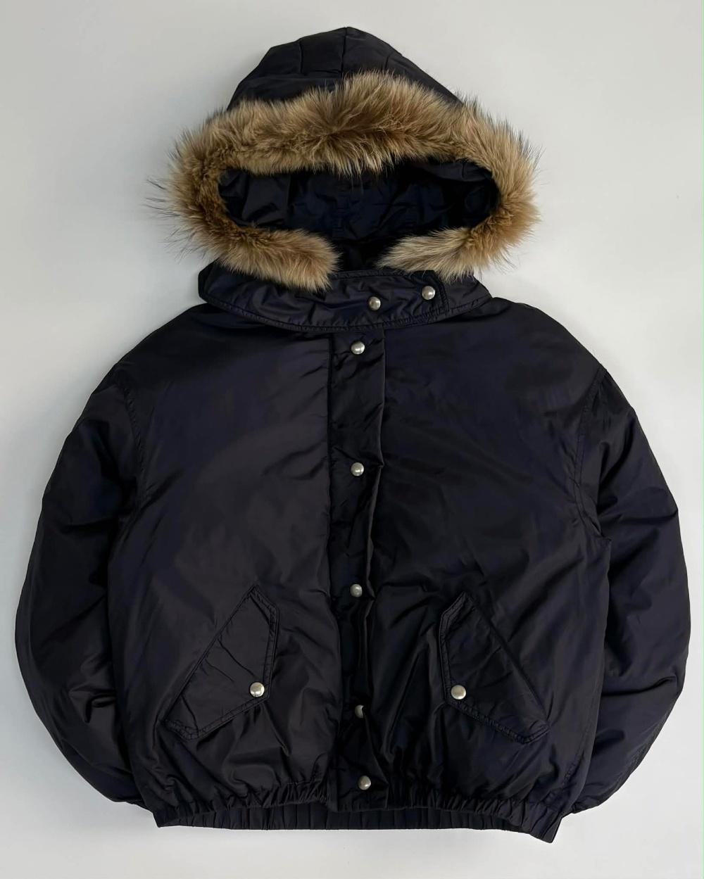 System Hood Fur Puffer Padding 3