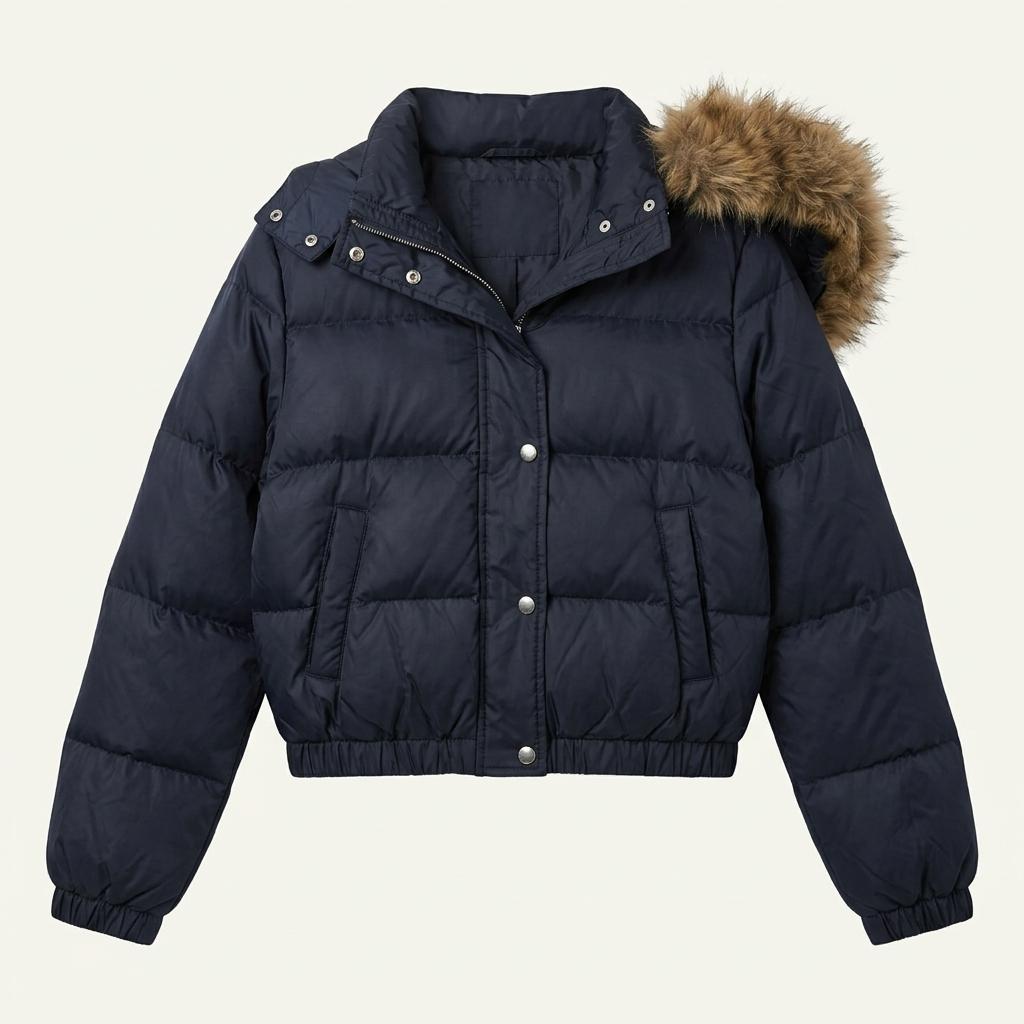 System Hood Fur Puffer Padding 1