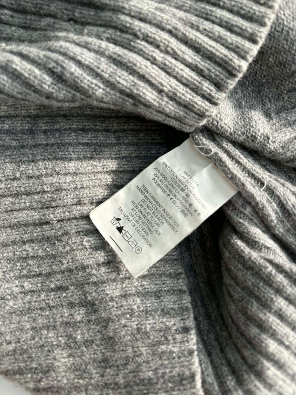[XS] Armani Exchange Belted Wrap Wool Knit Dress 7