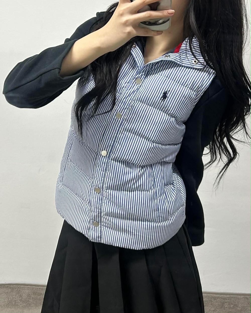 [XS] Polo Ralph Lauren Striped padding Vest 3