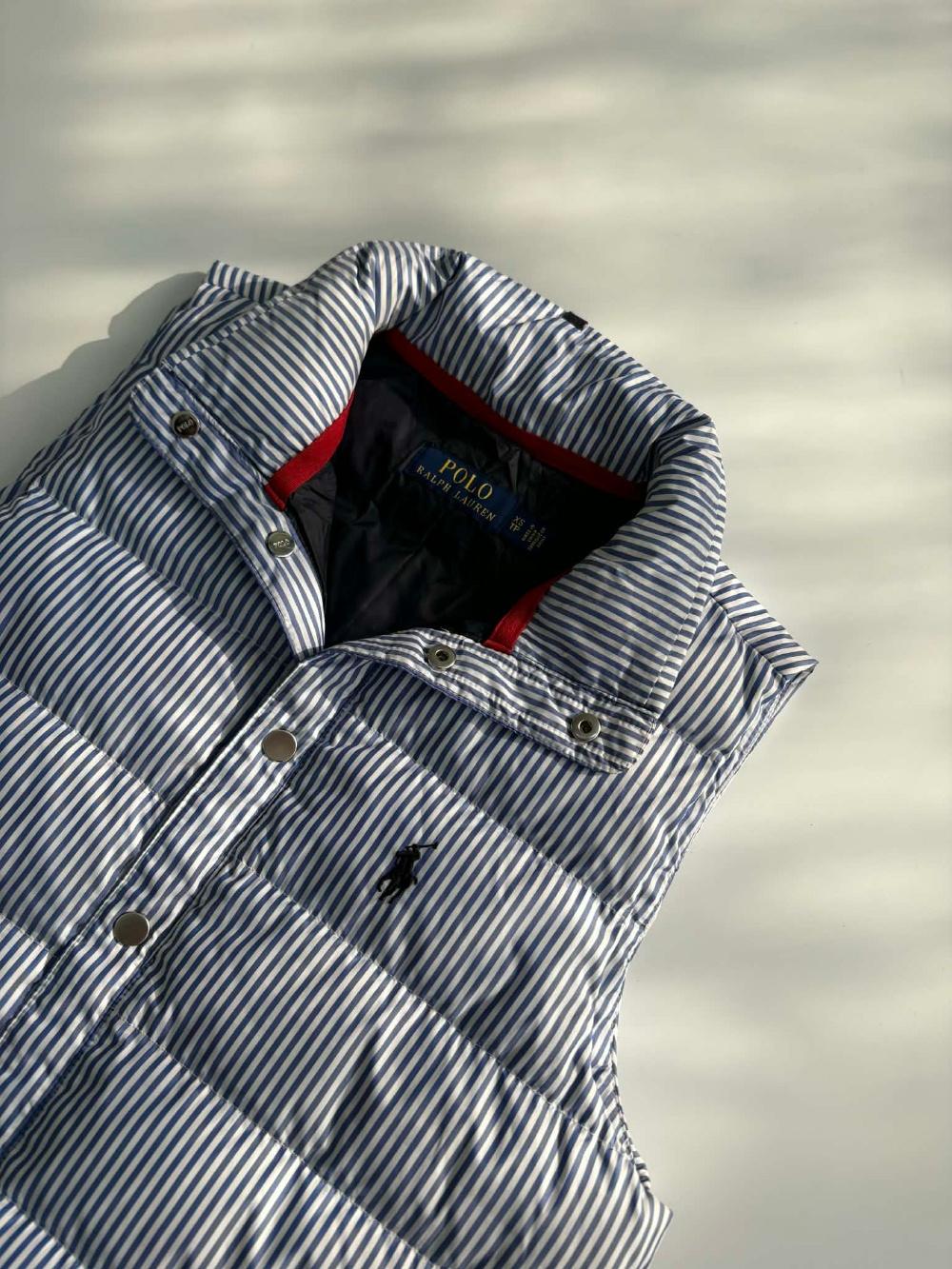 [XS] Polo Ralph Lauren Striped padding Vest 9