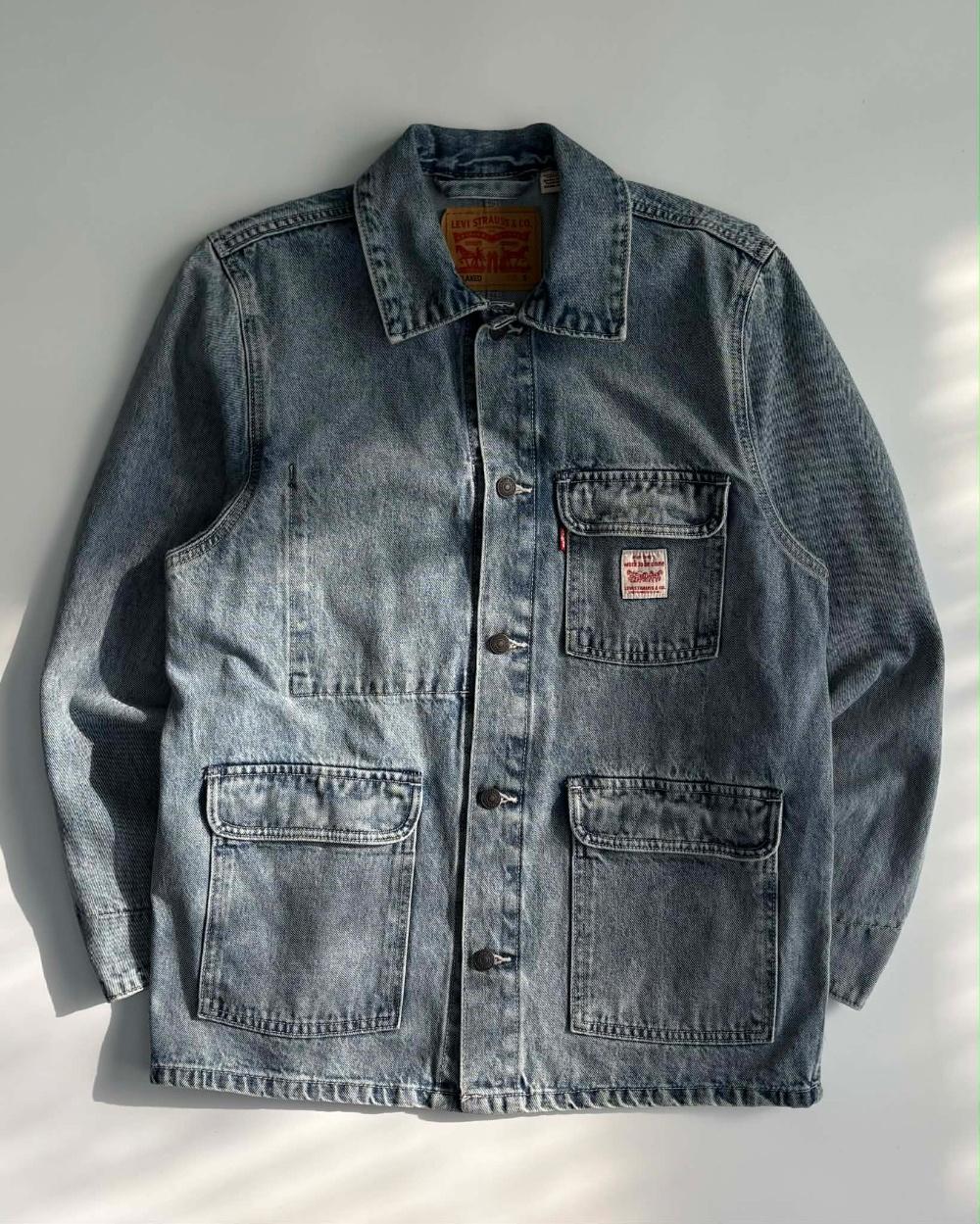 [S] Levi's Broadway Engineer Denim Jacket 2