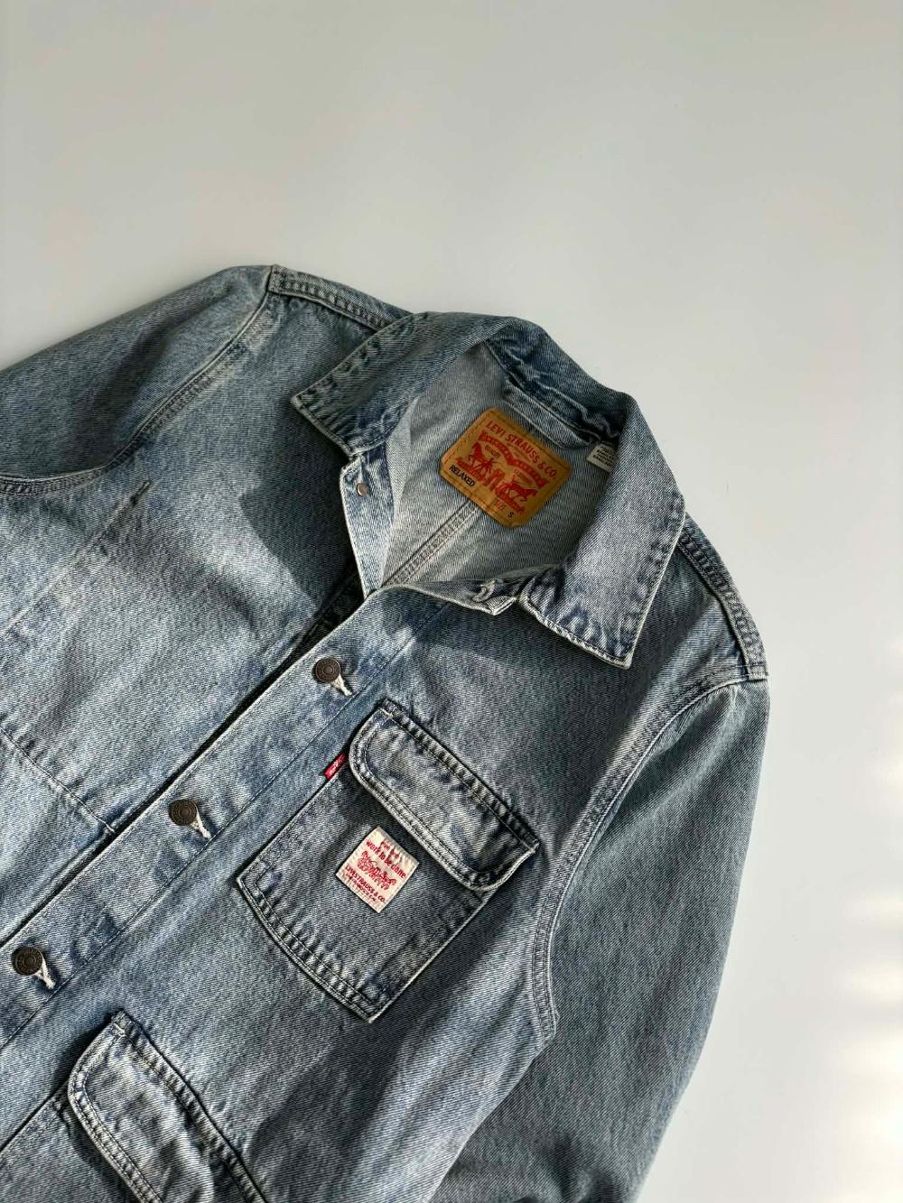 [S] Levi's Broadway Engineer Denim Jacket 8