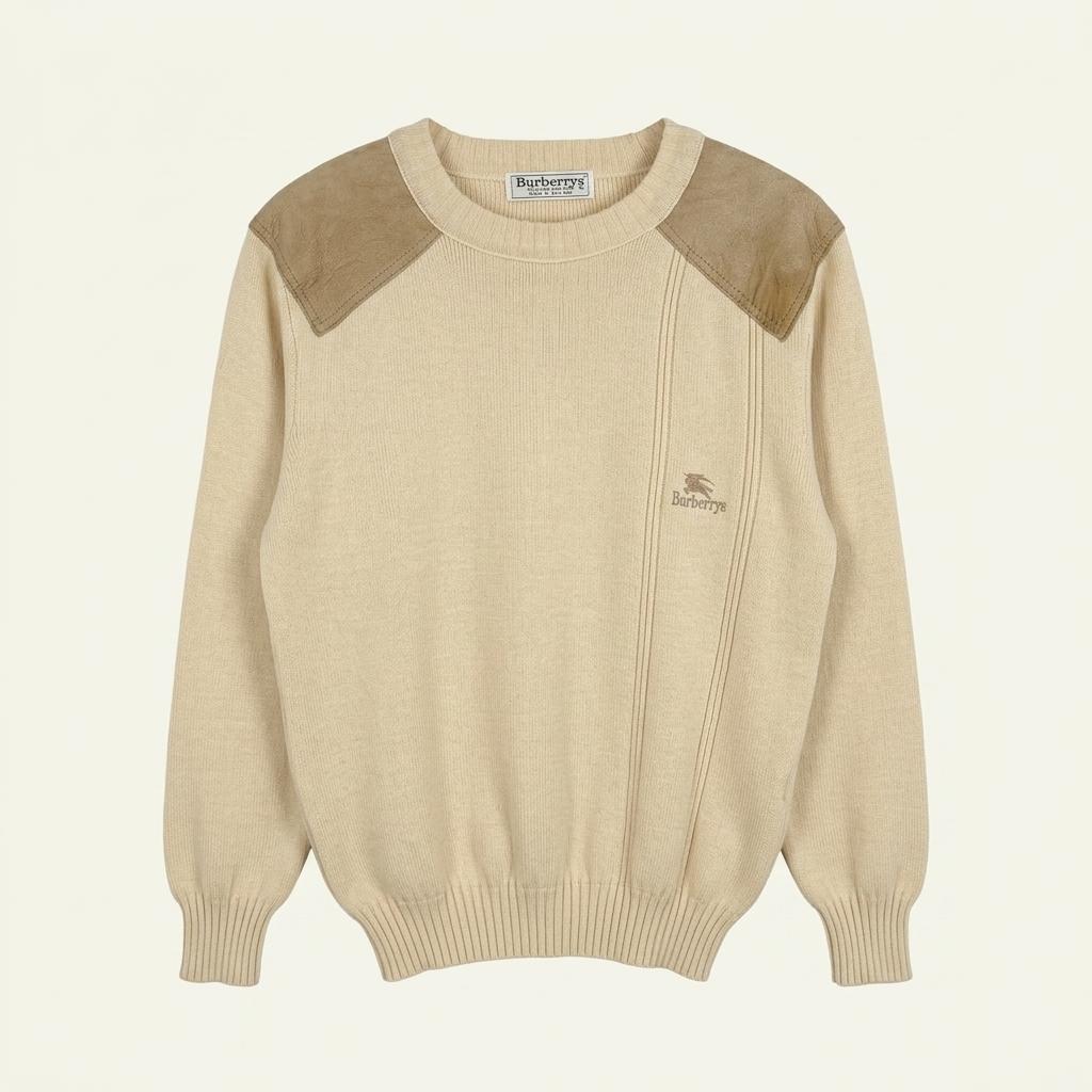 [90] Burberry Commando Round Wool Knit 1