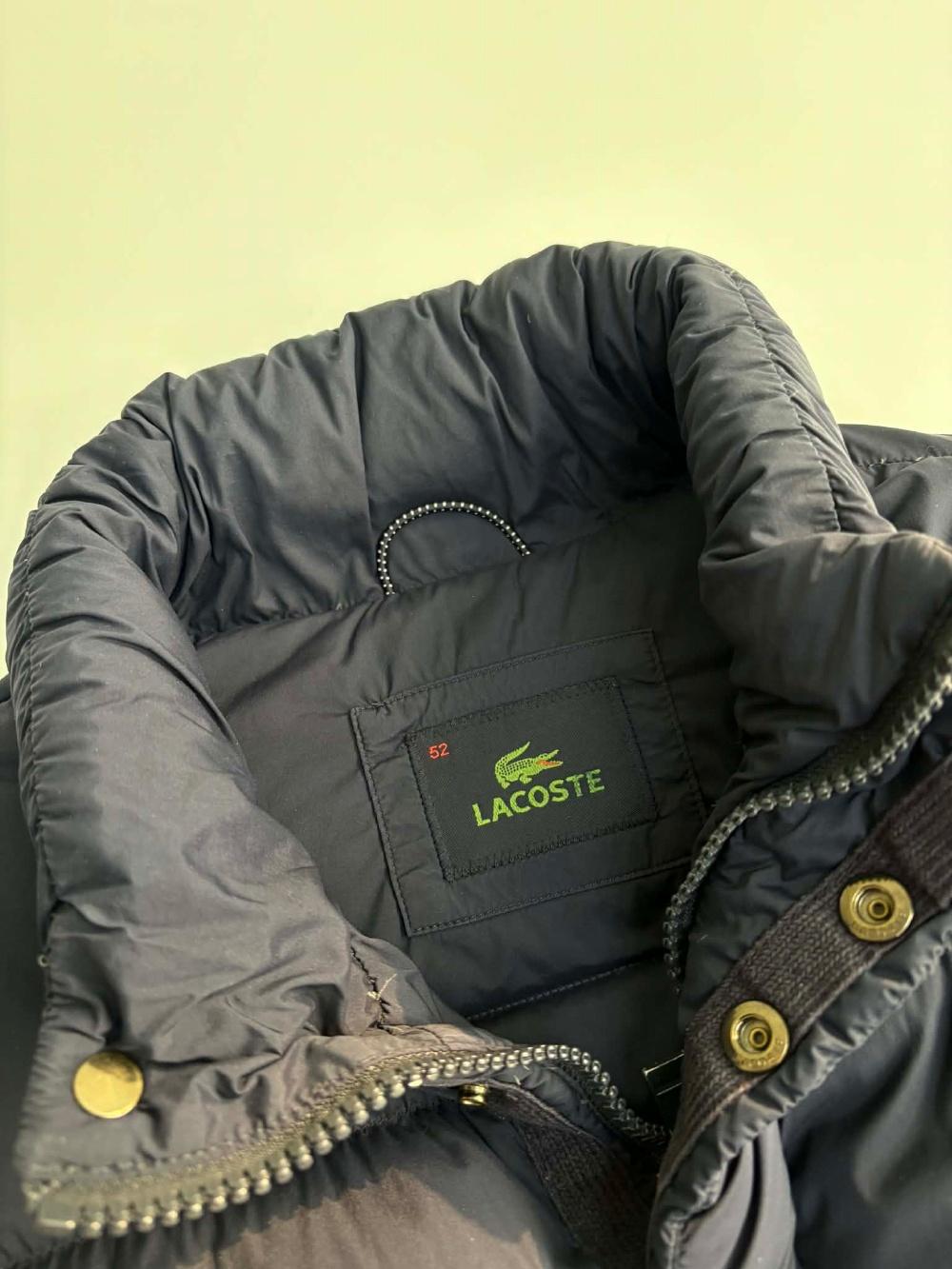 [52] Lacoste Navy Goose Down Puffer Padding 4
