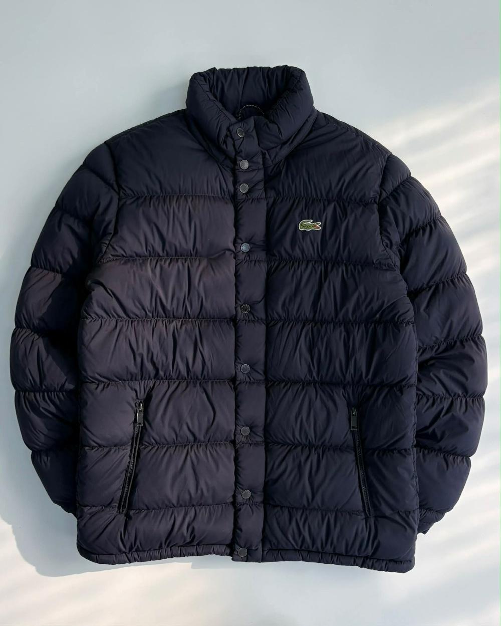 [52] Lacoste Navy Goose Down Puffer Padding 2